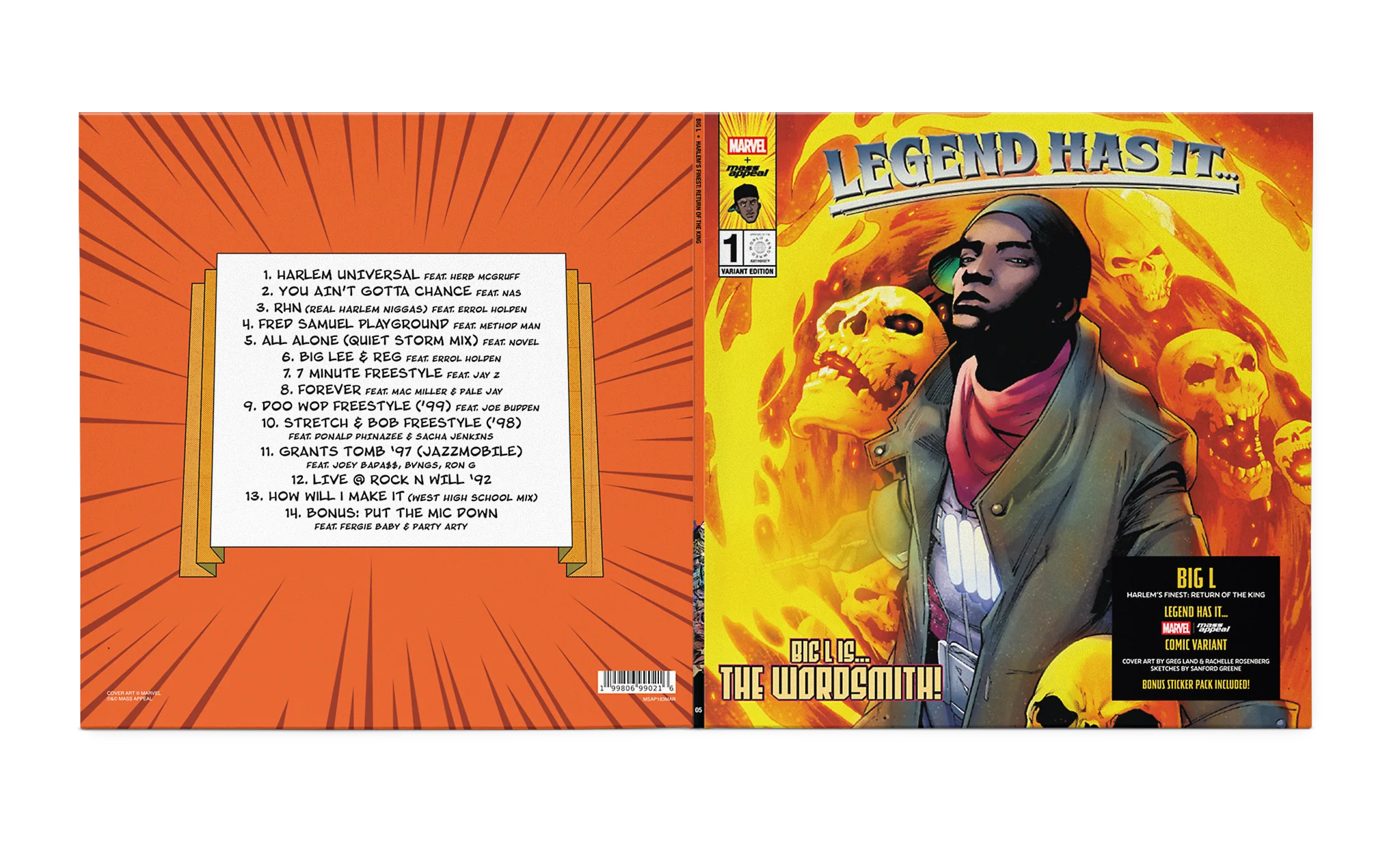 Big L - Harlem's Finest: Return Of The King (Marvel Variant Edition) - LP - Image 5