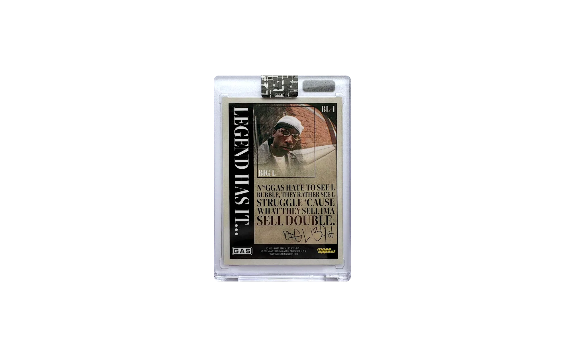 Big L - Harlem's Finest: Return Of The King - Picture Disc x Gas Card Bundle - Image 6