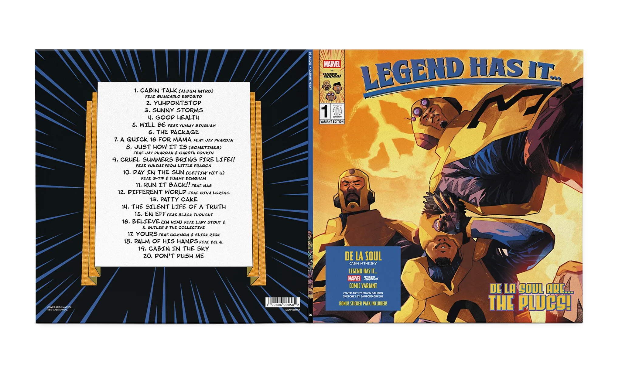 De La Soul - Cabin In The Sky (Marvel Variant Edition) - 2xLP - Image 5