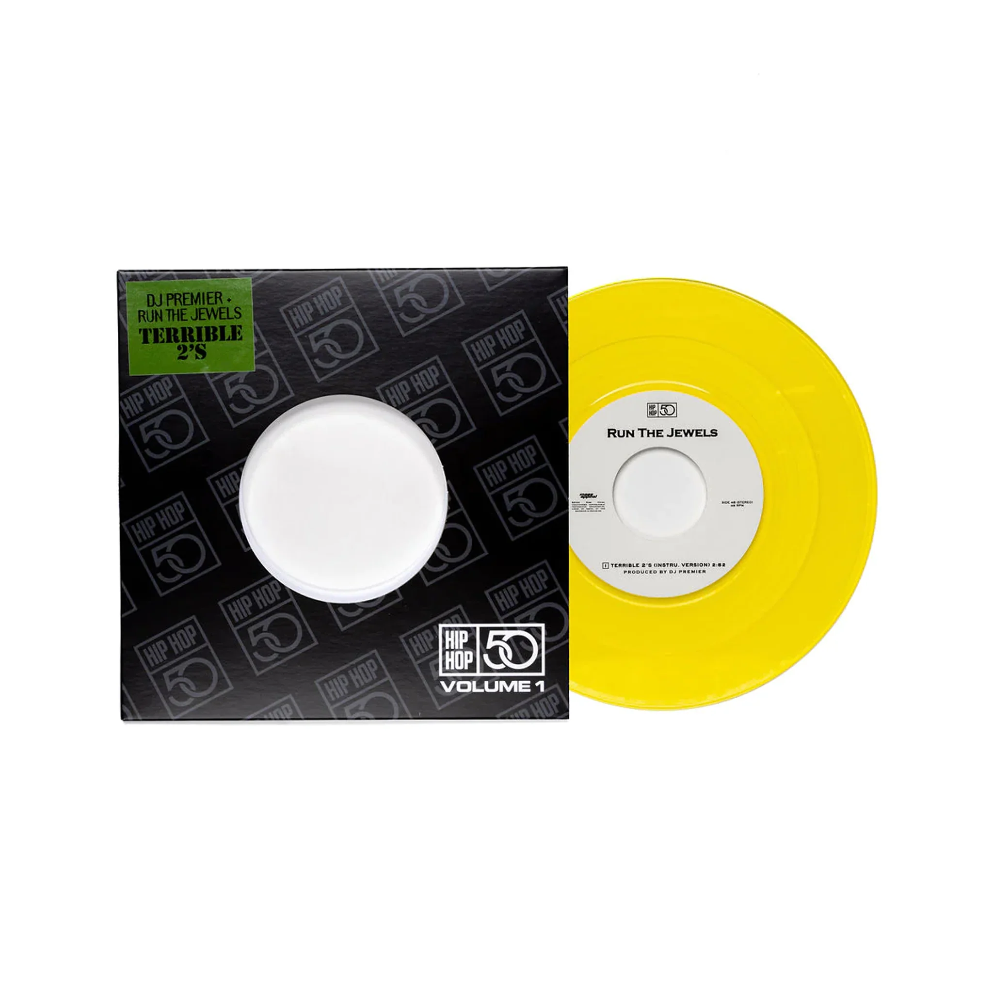 DJ Premier "Hip Hop 50 Vol 1" - 5x7" 45 Vinyl Set - Image 5