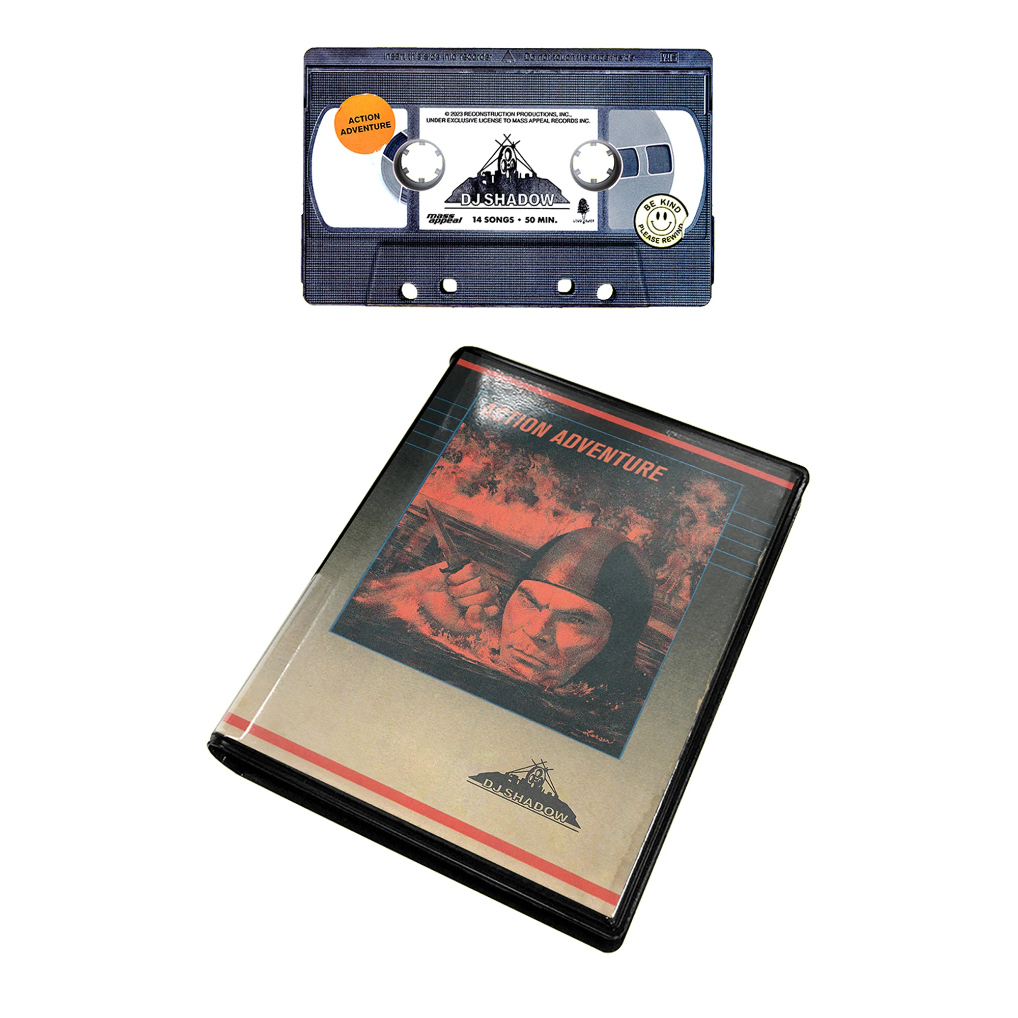 DJ Shadow - Action Adventure - Cassette Tape - Image 3