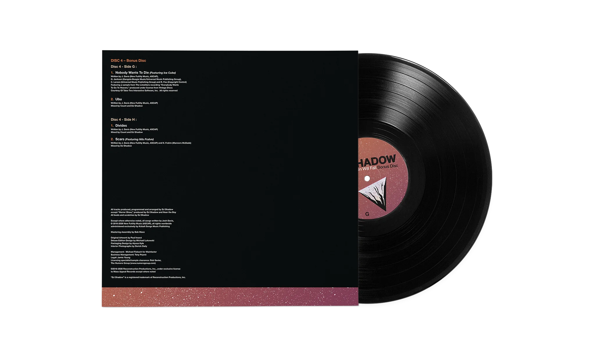 DJ Shadow - The Mountain Will Fall (10th Anniversary Deluxe Edition) - 4xLP - Image 9
