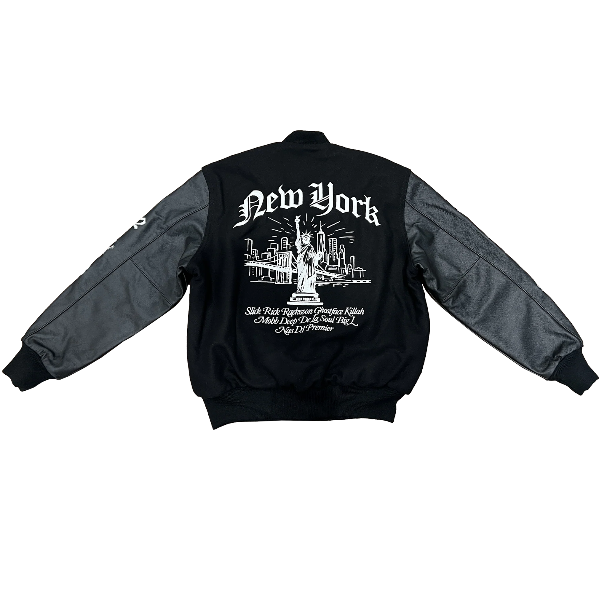 Legend Has It - Wool & Leather Varsity Jacket - Image 2