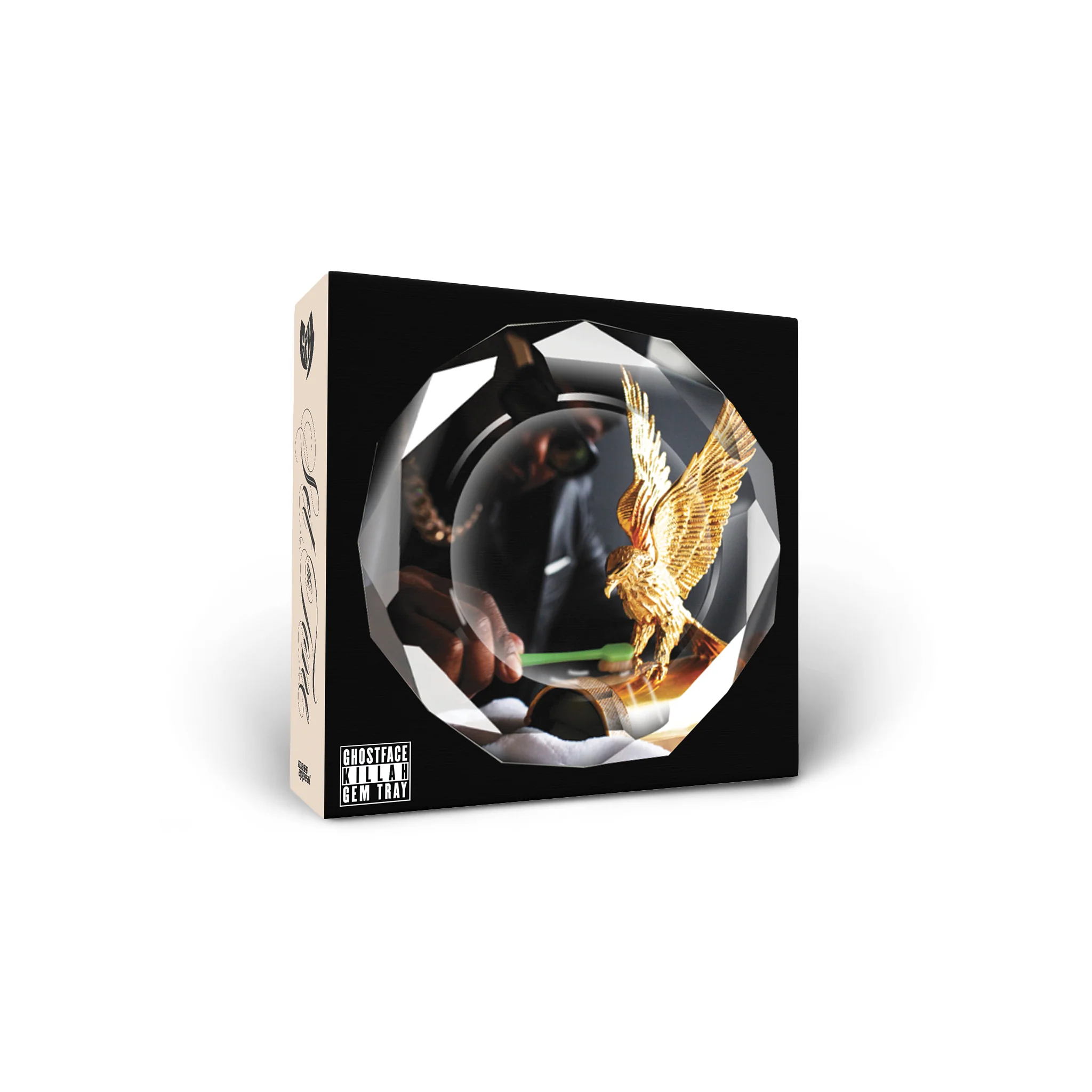 Ghostface Killah "Set The Tone" Crystal Jewelry / Cigar Ashtray + Collectors Coin - Image 3