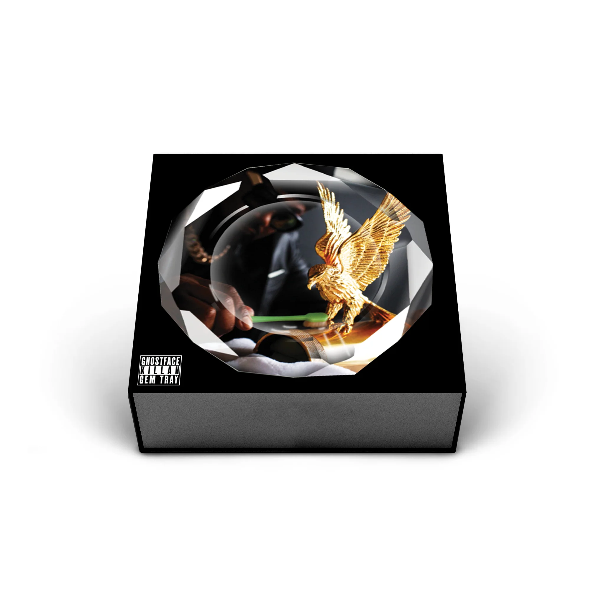 Ghostface Killah "Set The Tone" Crystal Jewelry / Cigar Ashtray + Collectors Coin - Image 6