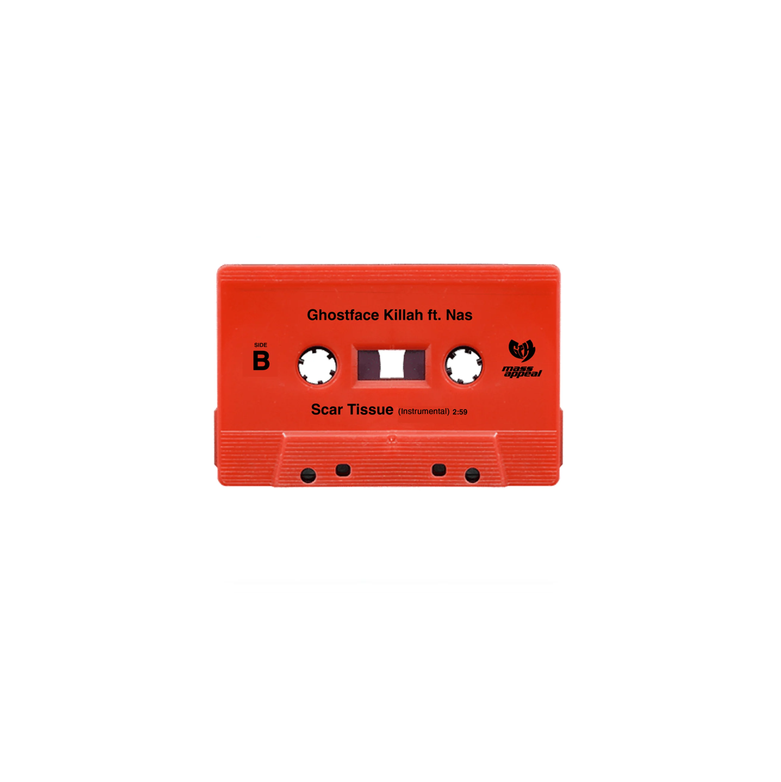 Ghostface Killah feat. Nas "Scar Tissue" - Cassette Single - Image 3