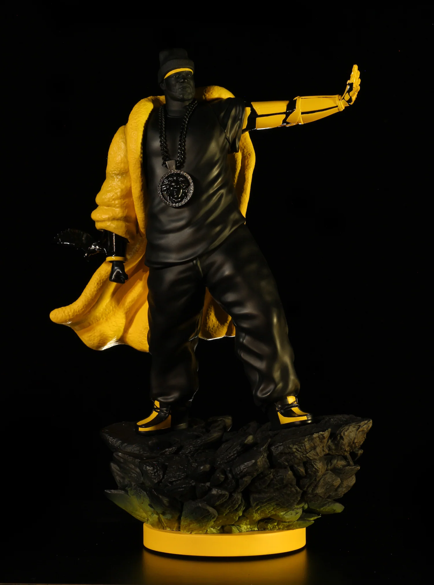 Ghostface Killah x Concrete Jungle x Hip Hop 50 Statue: YELLOW JACKET VERSION