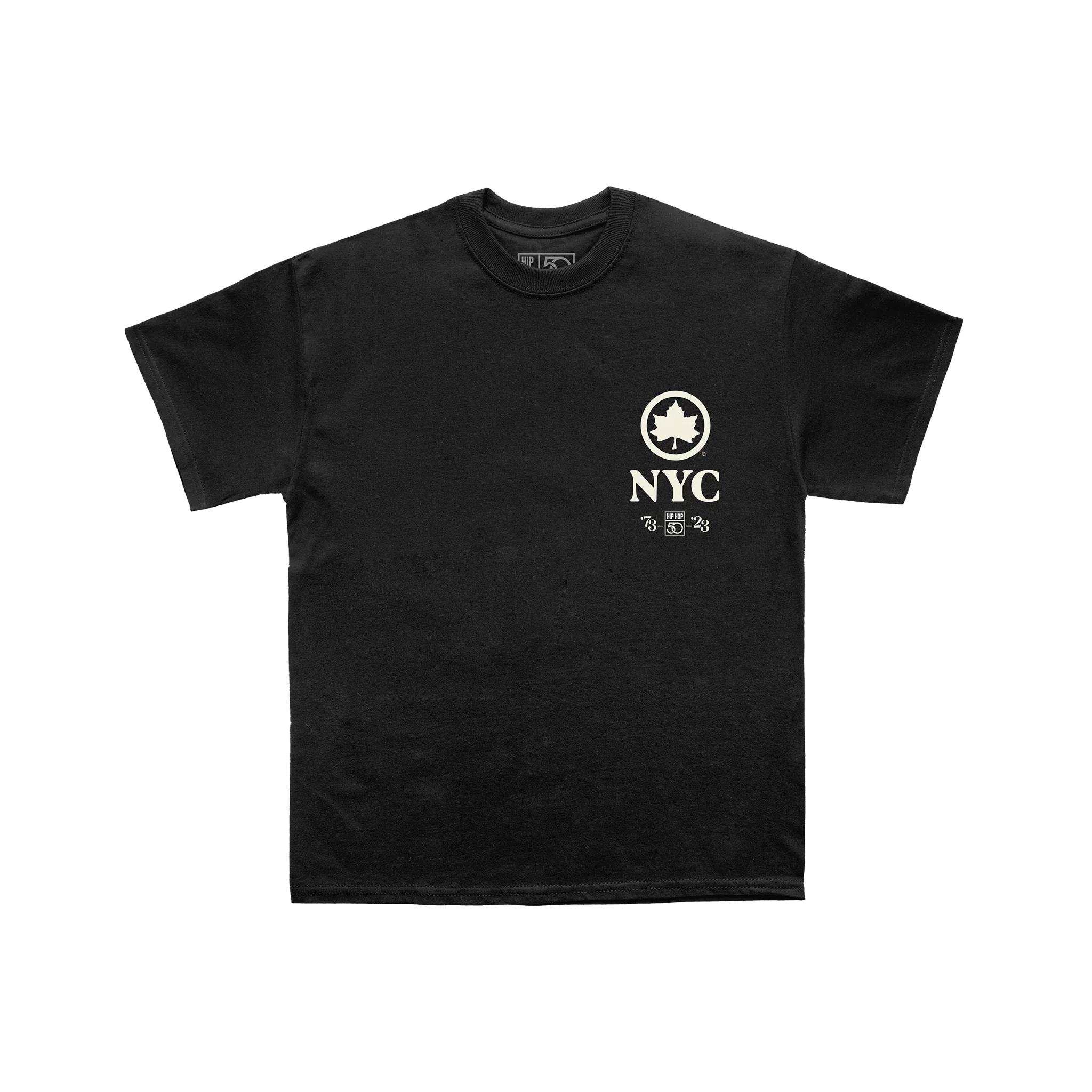 HH50: Hip Hop 50 x NYC Parks "Started Out in the Park" Park Jams (Black T-Shirt) - Image 2