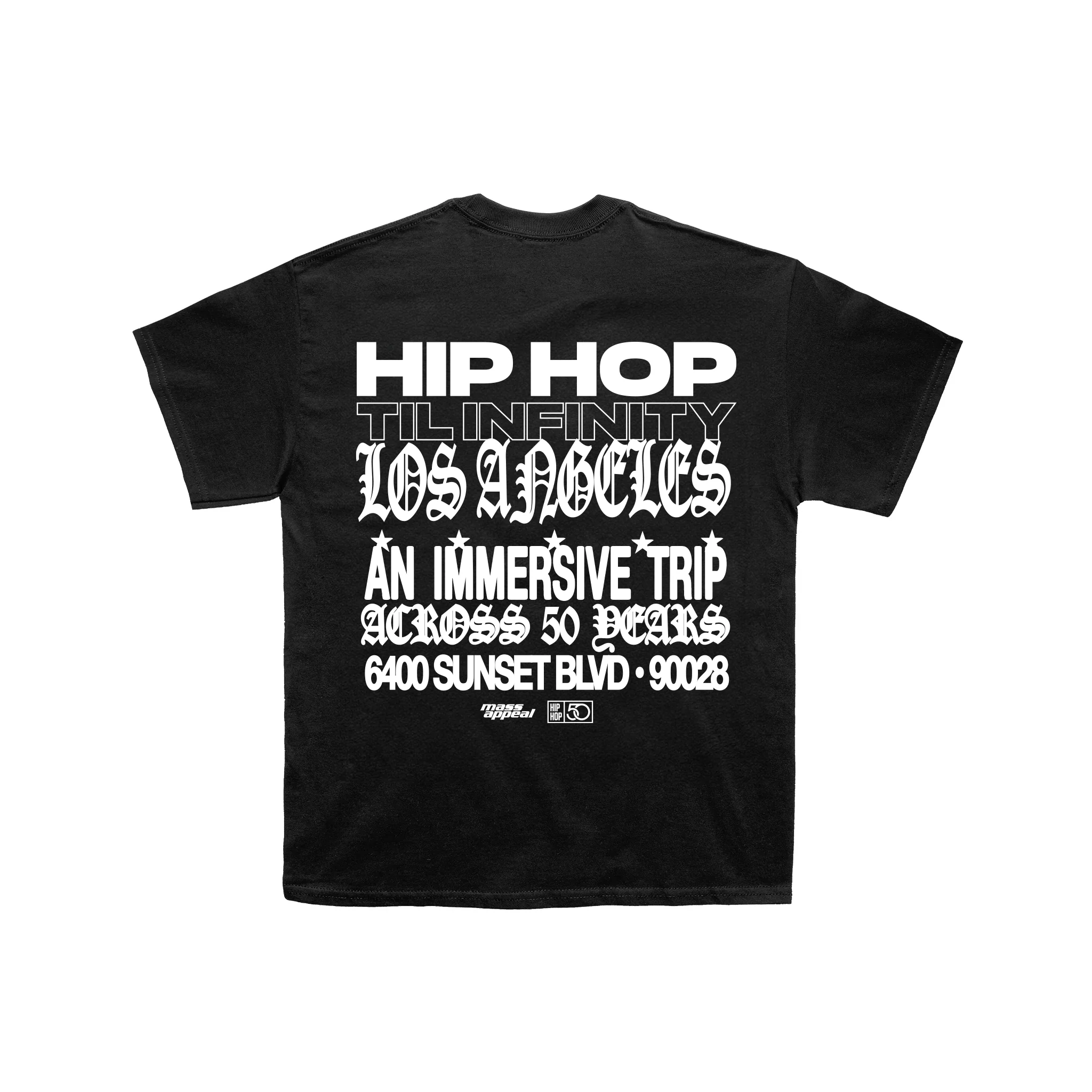 Hip Hop Til Infinity "Immersive Trip" T-Shirt - Black - Image 2