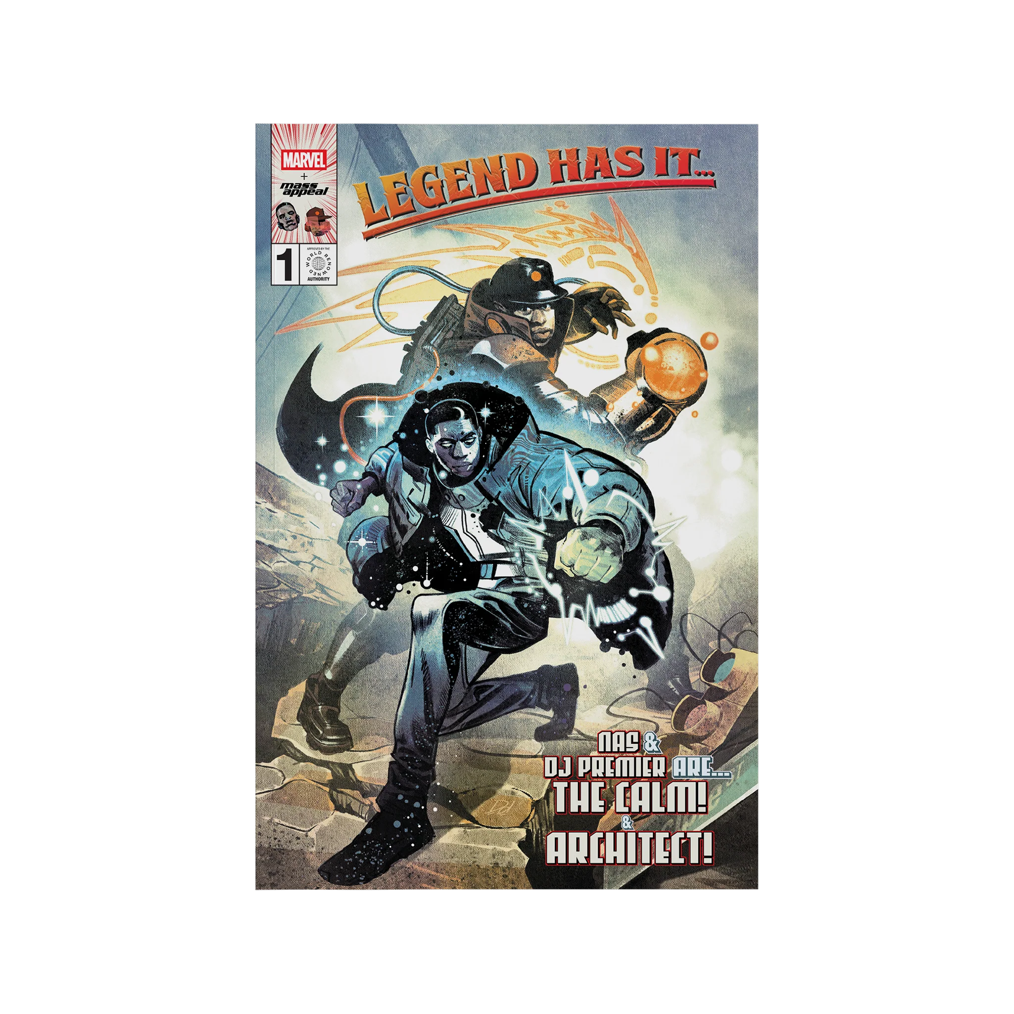 Mass Appeal x Marvel Presents - Legend Has It... #1 (Nas + DJ Premier Variant Cover)