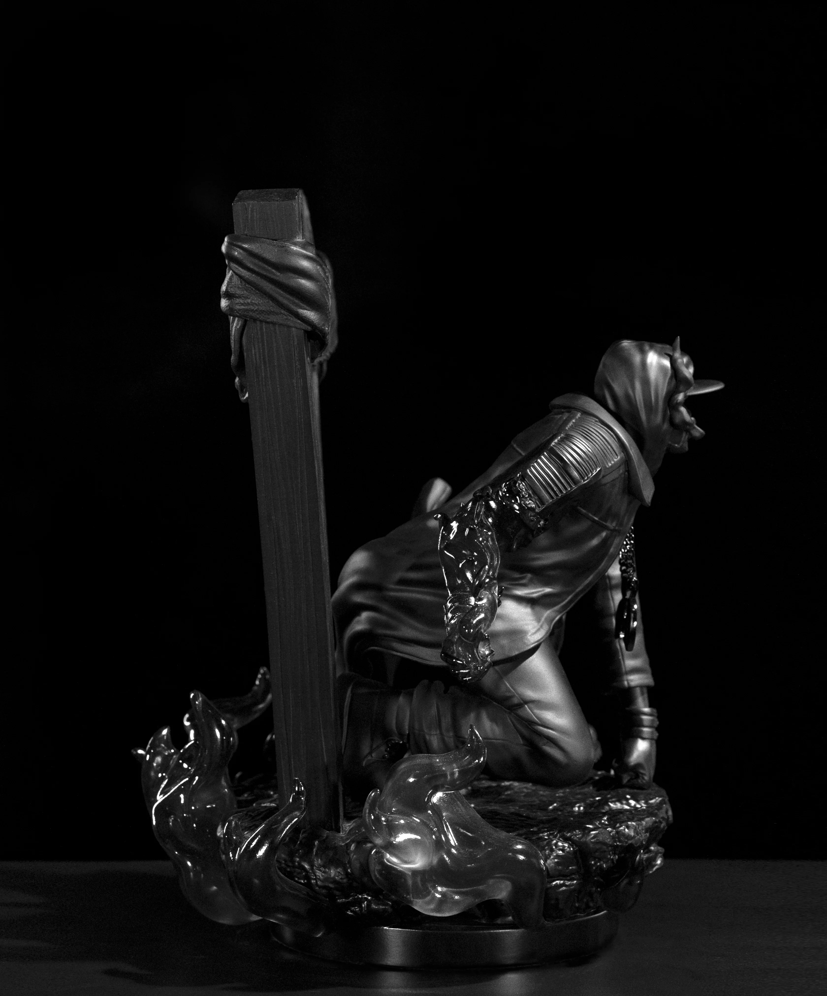 Method Man x Concrete Jungle x Hip Hop 50 Statue: BLACKOUT VERSION - Image 7