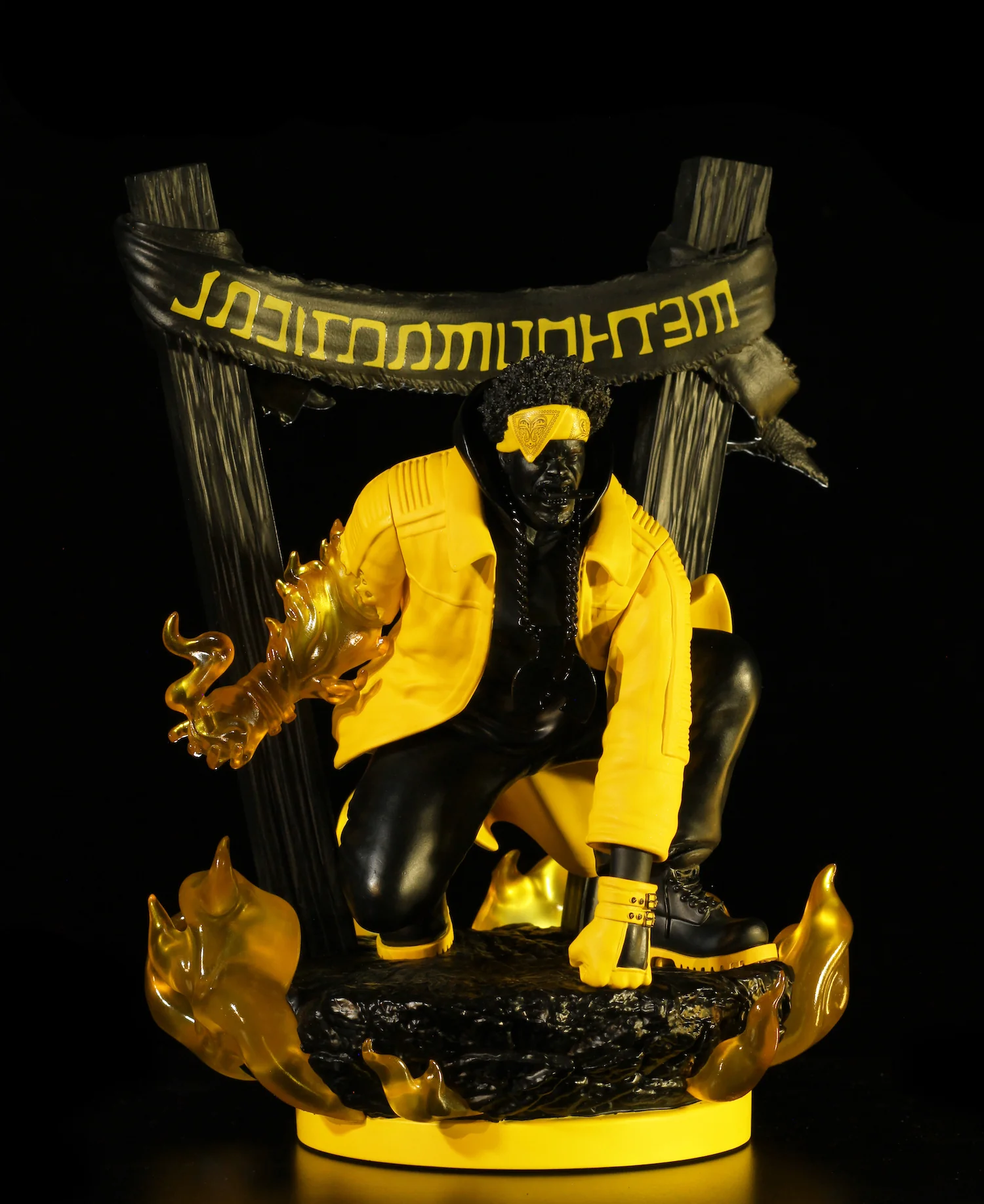 Method Man x Concrete Jungle x Hip Hop 50 Statue: YELLOW JACKET VERSION - Image 2