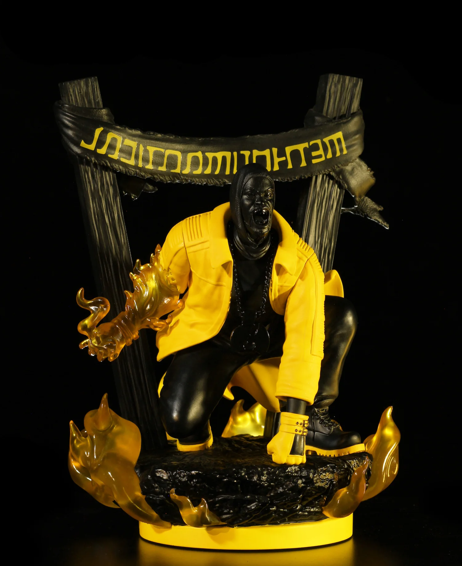 Method Man x Concrete Jungle x Hip Hop 50 Statue: YELLOW JACKET VERSION - Image 4