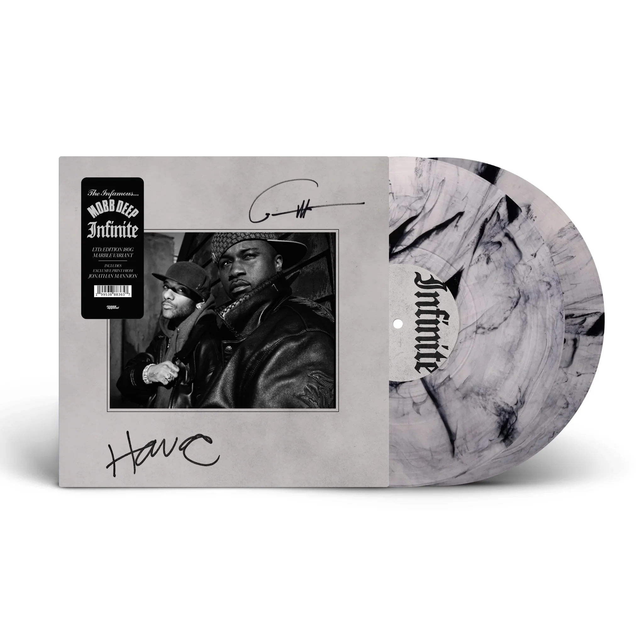 Mobb Deep - Infinite - Jonathan Mannion Collectors Edition Vinyl LP - Signed