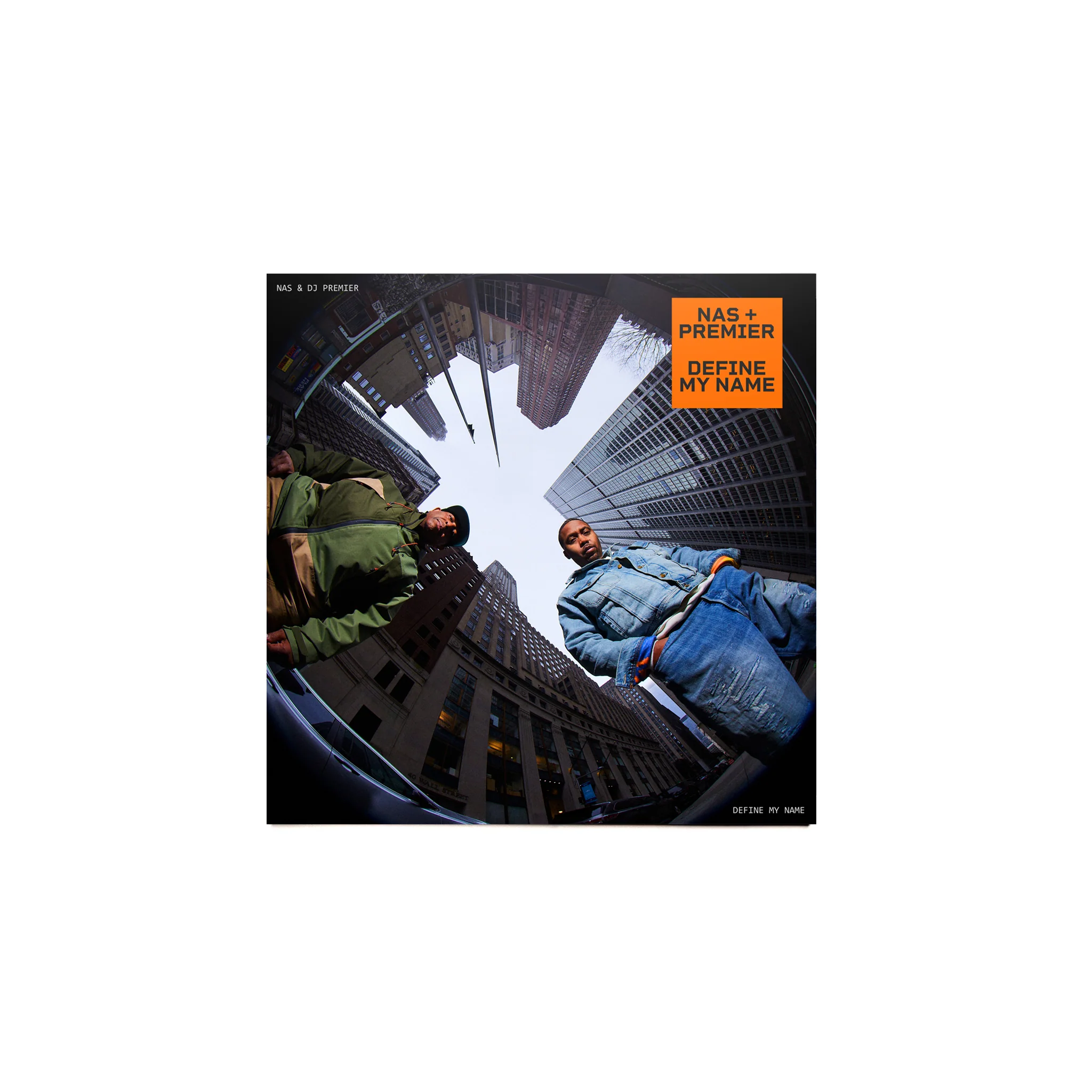 Nas & DJ Premier "Define My Name" 45 RPM 7" Vinyl Single - Image 4