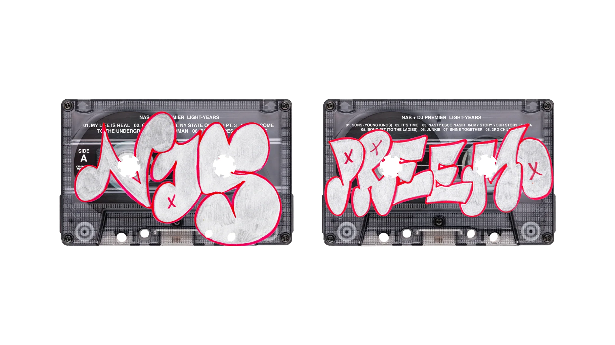 Nas & DJ Premier - Light-Years - Cassette - Image 3