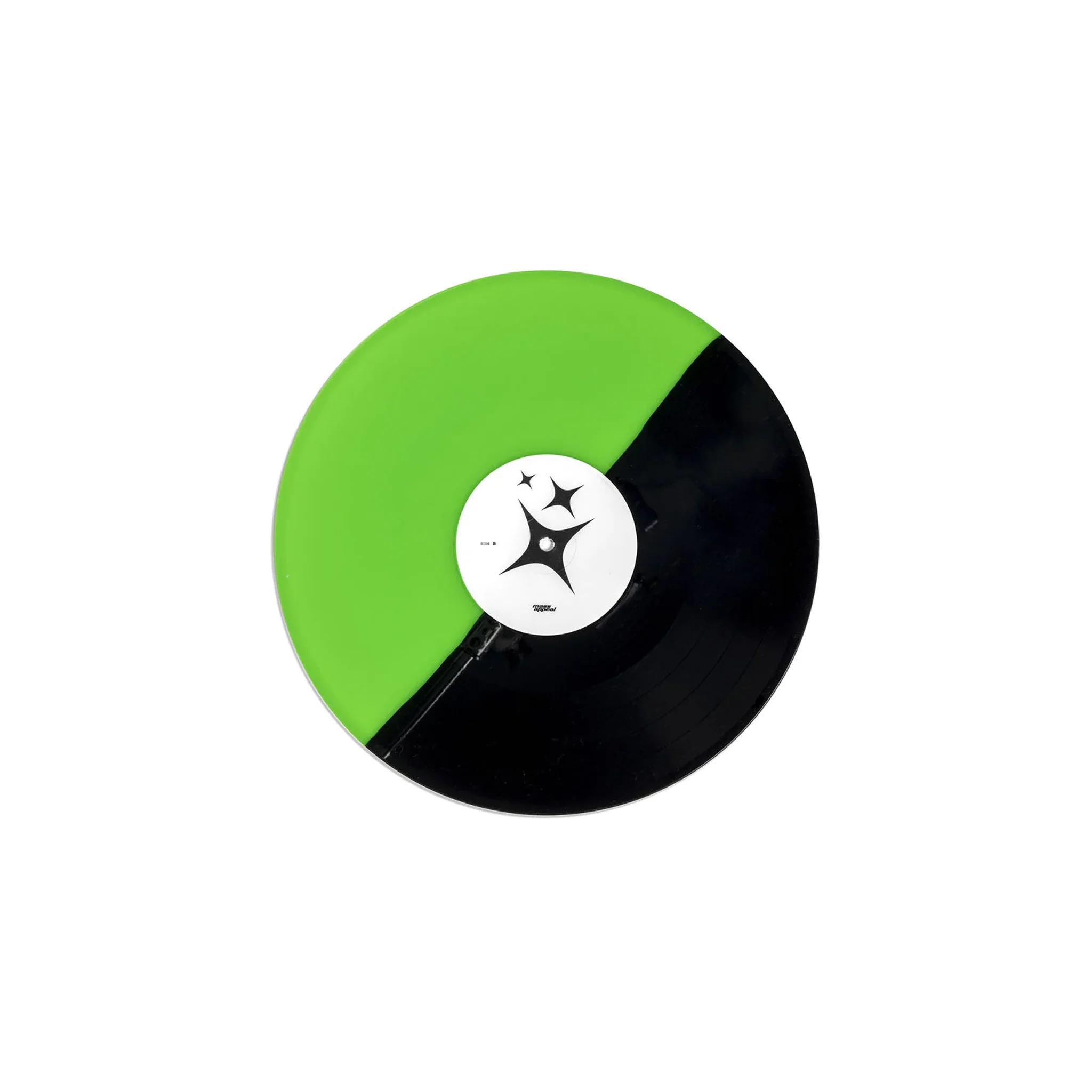 Nas “Magic” Green/Black "Half & Half" Color Vinyl LP - Image 4