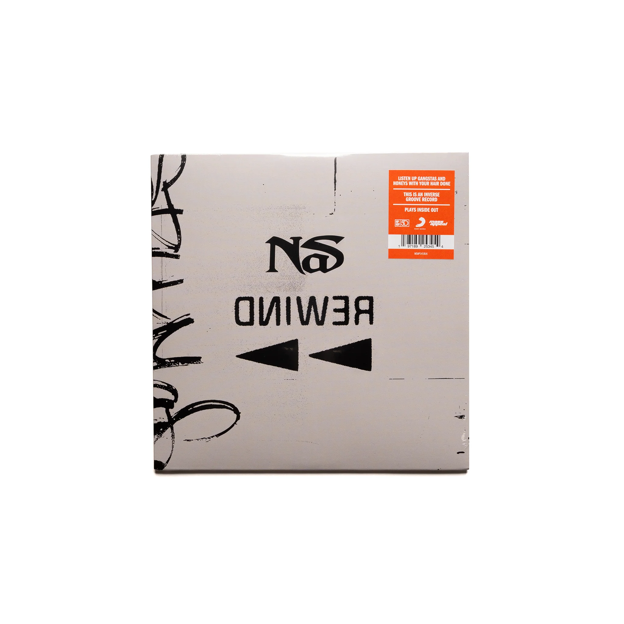 Nas "Rewind" 45 RPM 7" BLACK Vinyl Single - Image 4