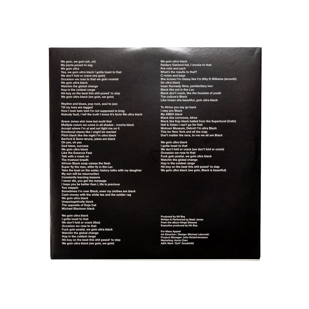 Nas "Ultra Black" 45 RPM 7" Black Ice Color Vinyl Single - Image 6