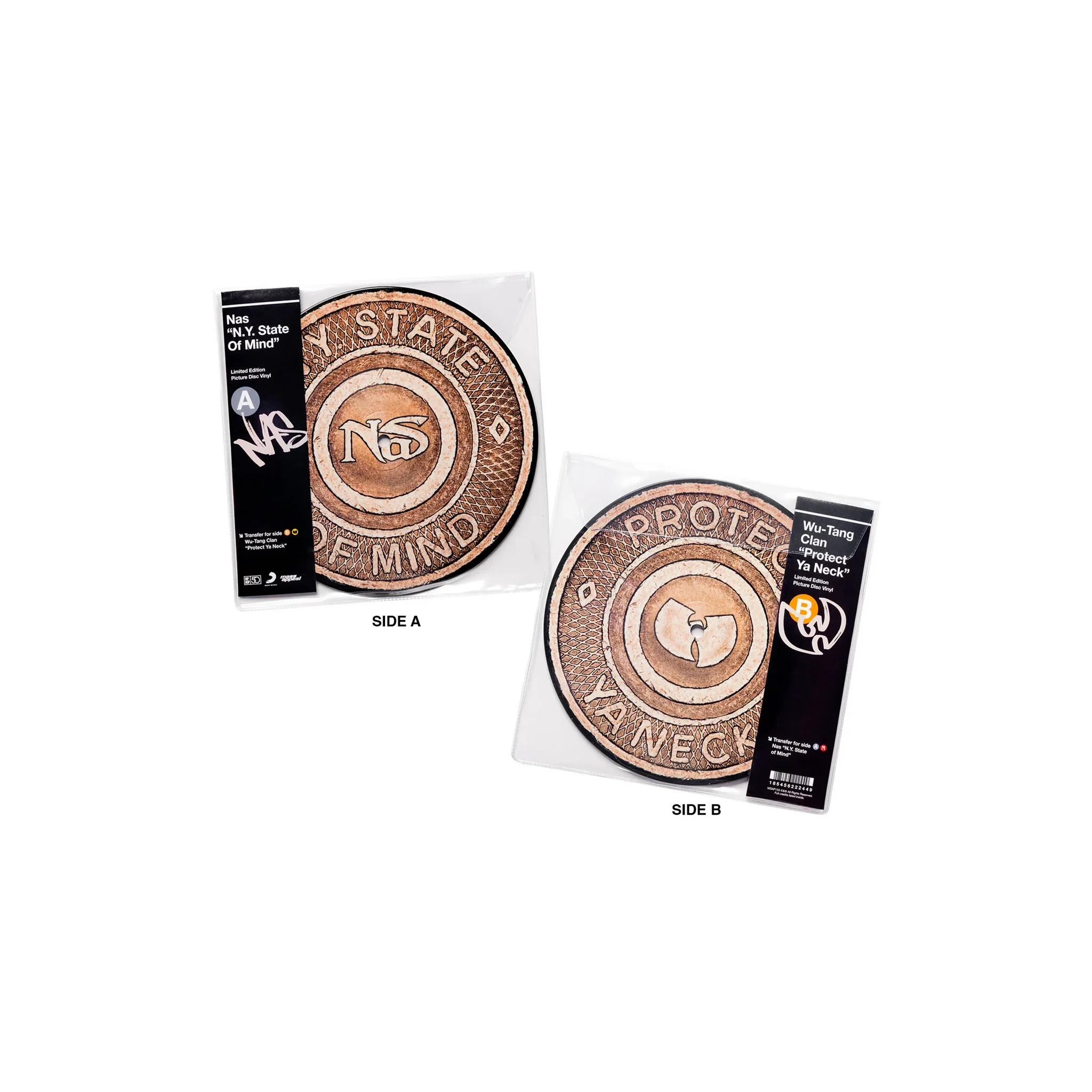 Nas x Wu-Tang Clan: NY State of Mind / Protect Ya Neck - Picture Disc Vinyl 7" Single - Image 3