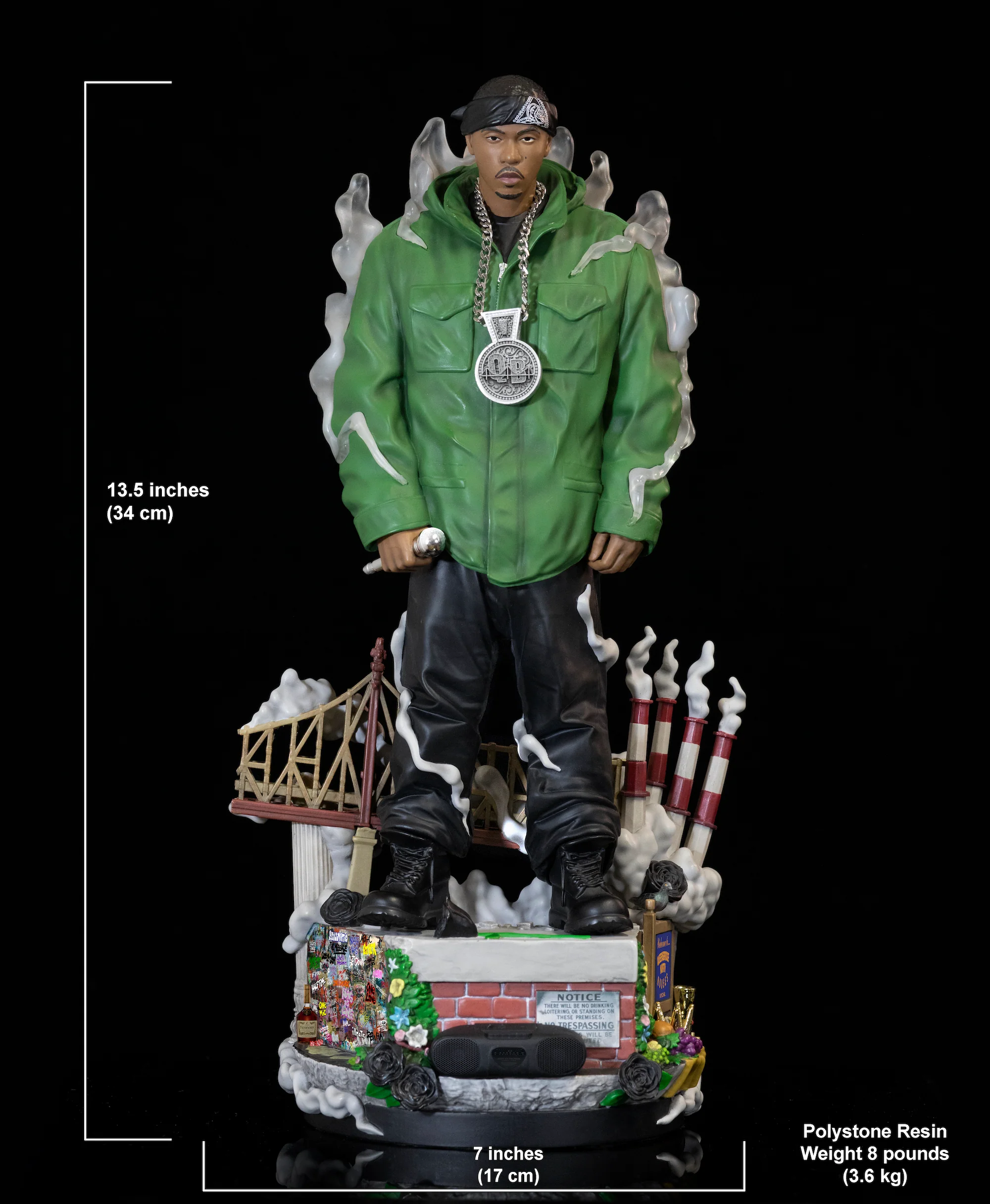 Nas x Concrete Jungle x Hip Hop 50 Statue - Image 3