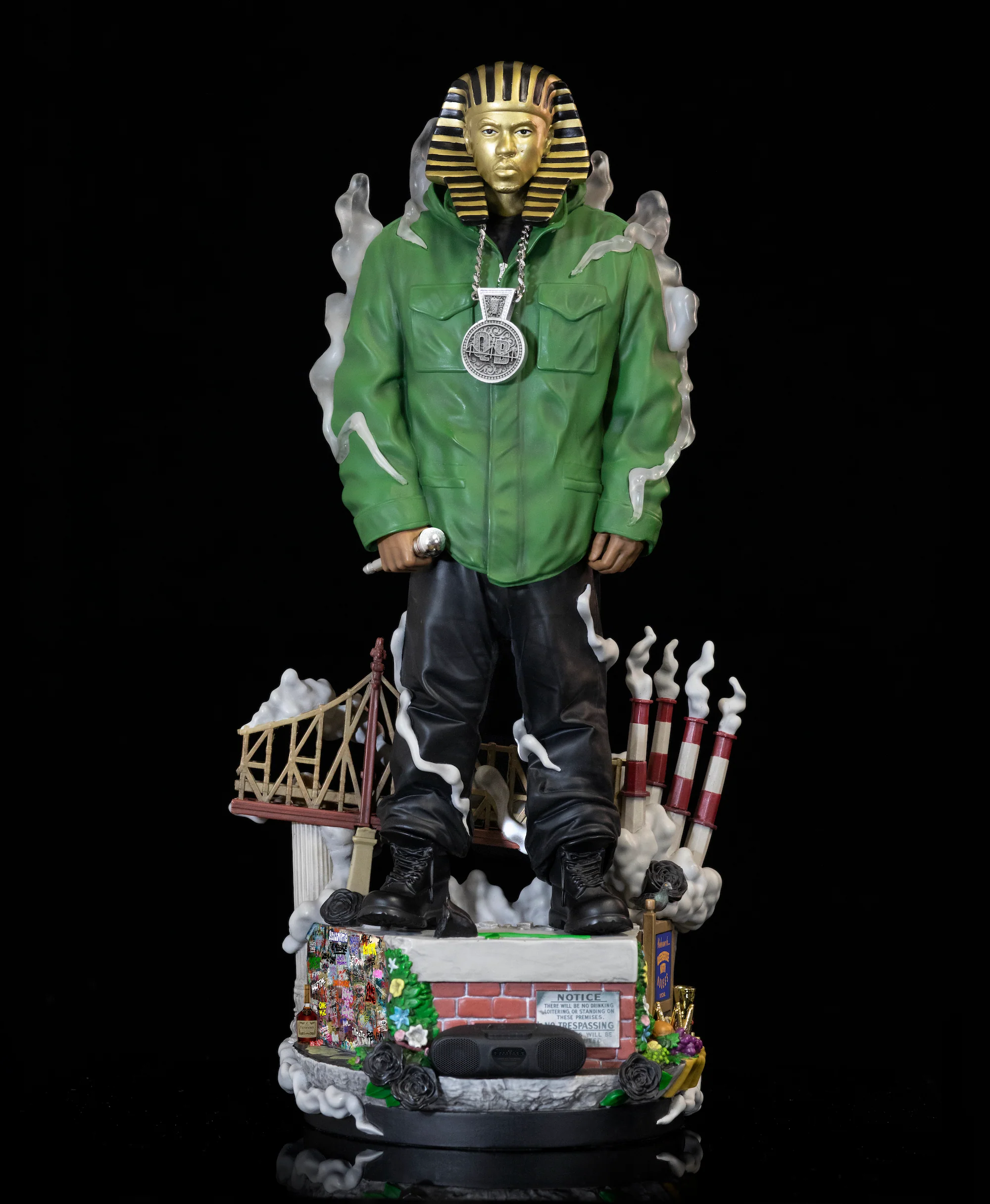Nas x Concrete Jungle x Hip Hop 50 Statue - Image 8