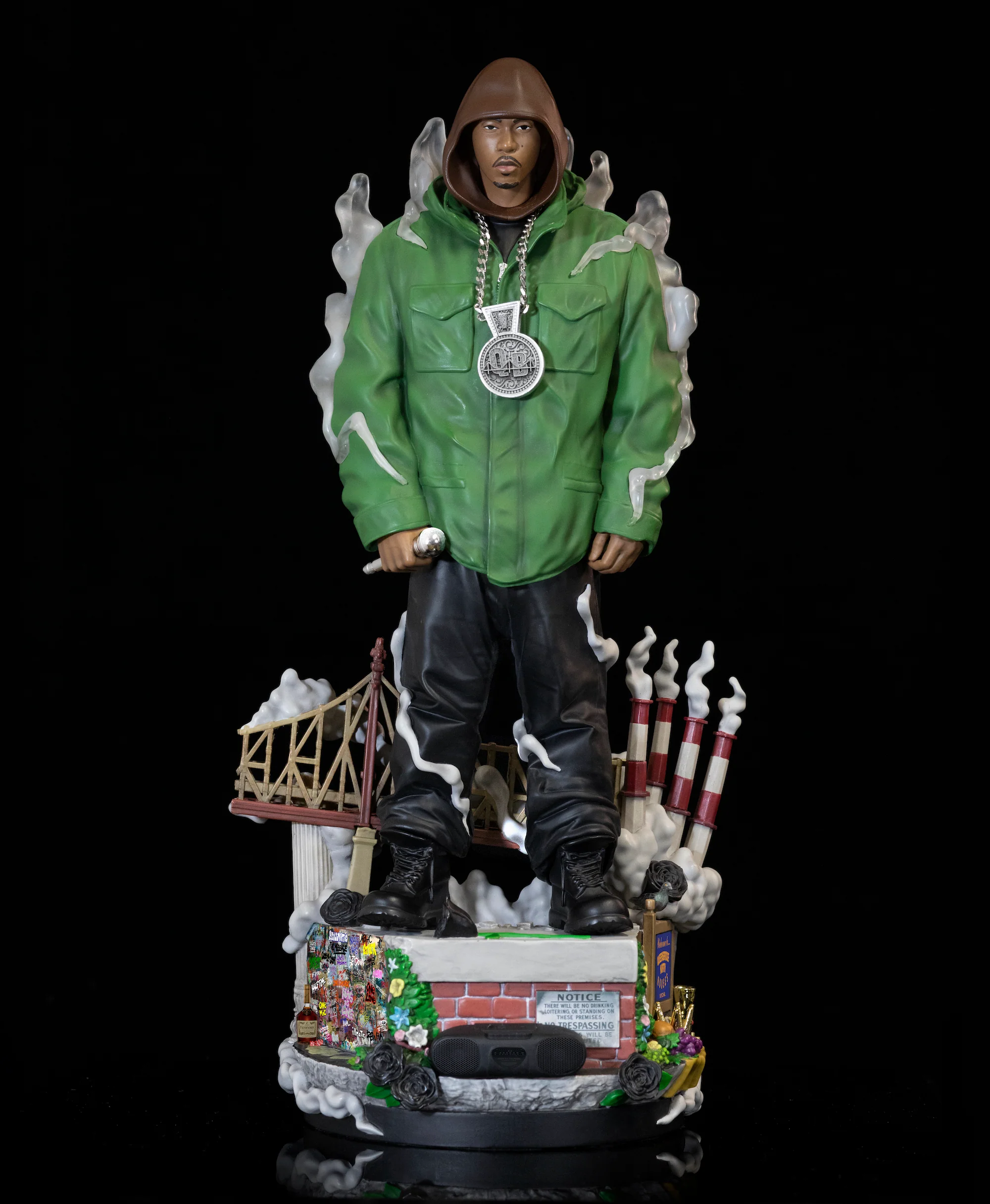 Nas x Concrete Jungle x Hip Hop 50 Statue - Image 9