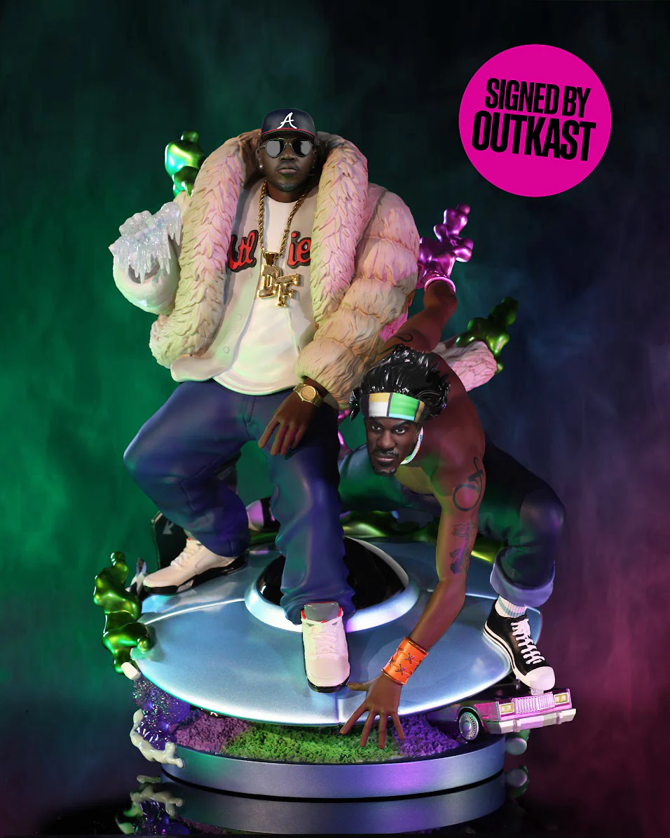 Outkast x Concrete Jungle x Hip Hop 50 Statue - SIGNED version