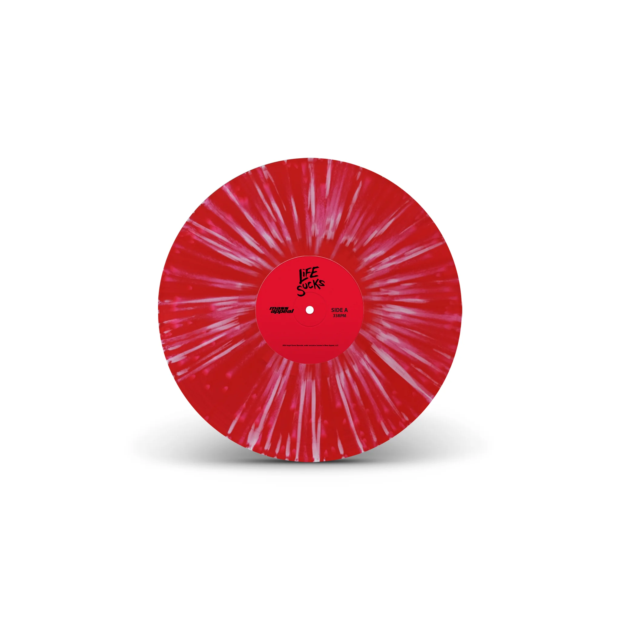 Powers Pleasant "Life Sucks" - Punched Out Color Vinyl LP - Image 3