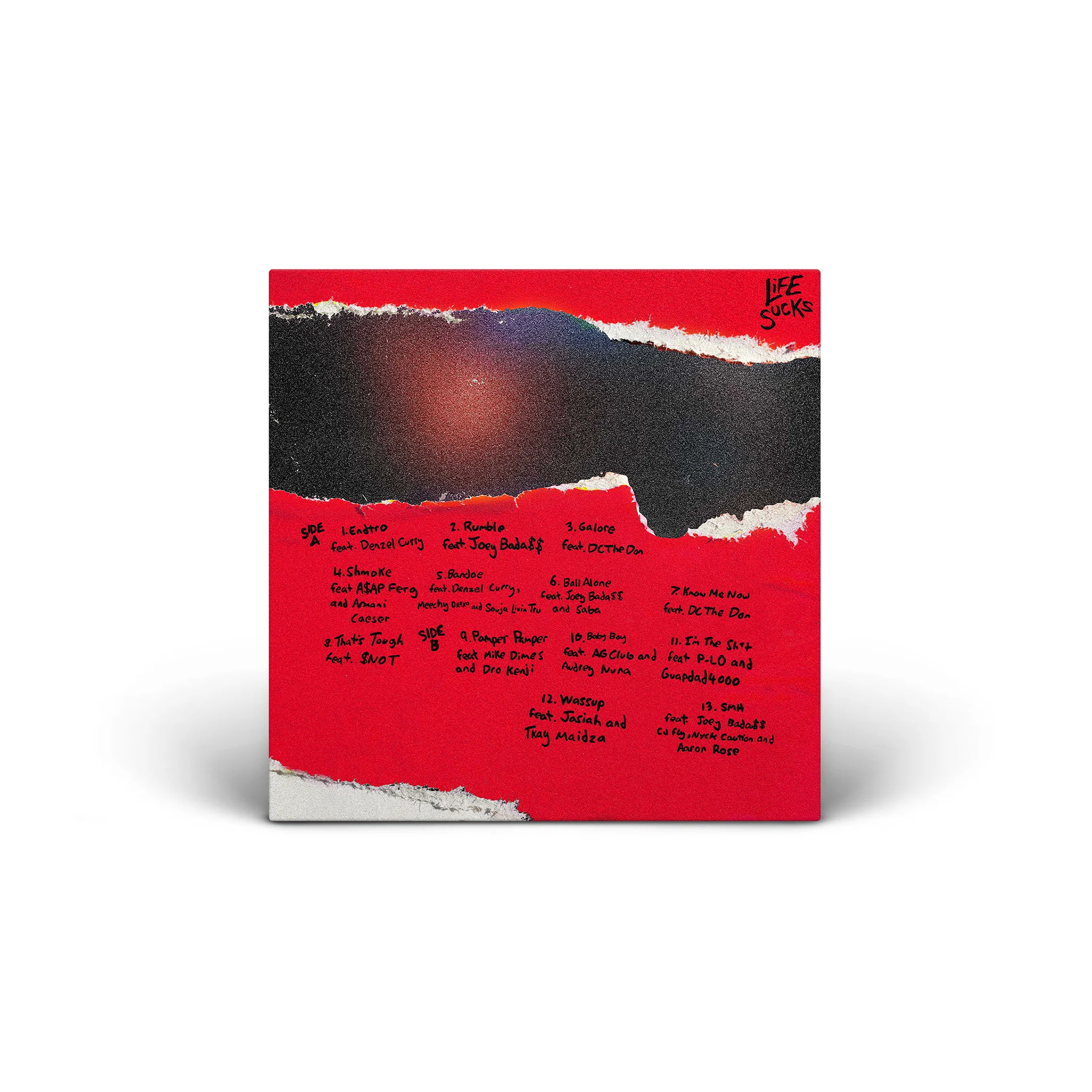 Powers Pleasant "Life Sucks" - Punched Out Color Vinyl LP - Image 4