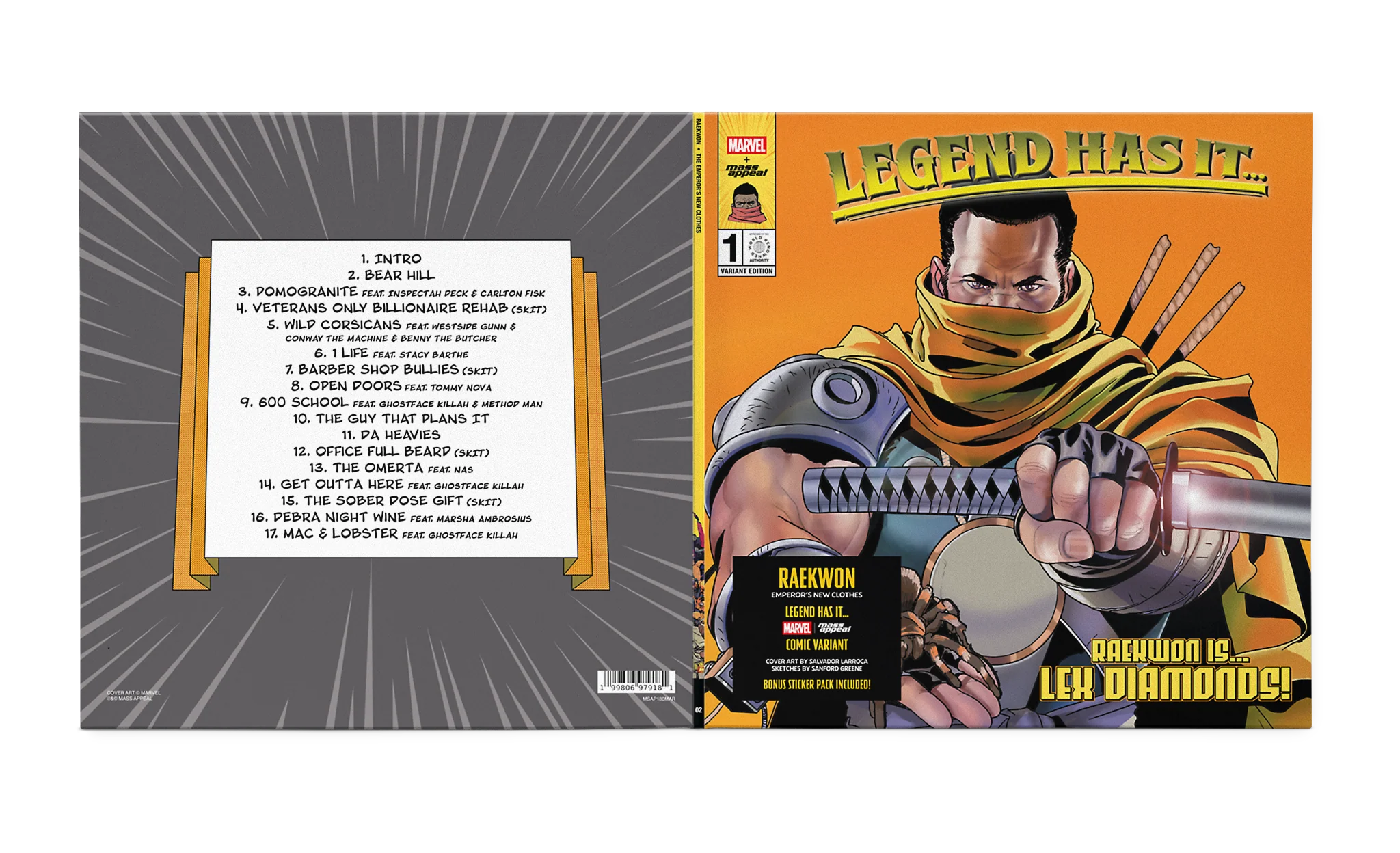 Raekwon - The Emperor's New Clothes (Marvel Variant Edition) - LP - Image 5