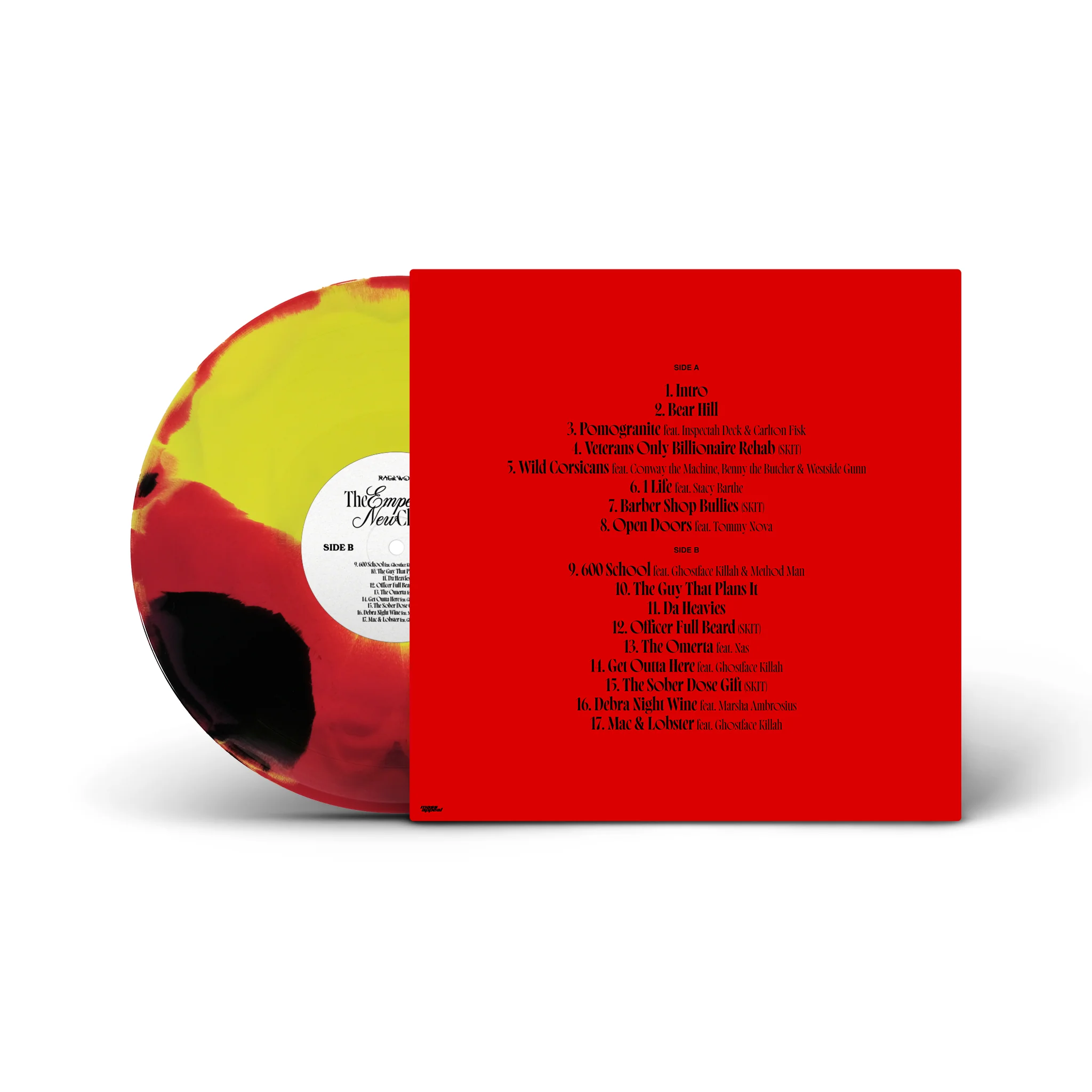Raekwon - The Emperor's New Clothes - Ocean Cranfire Vinyl LP - Image 3