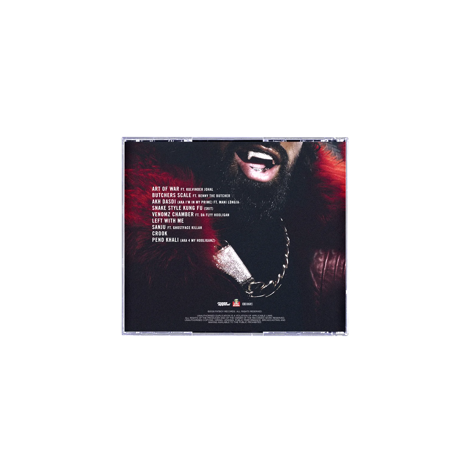 Raf-Saperra - Venomz Vol. II - CD - Image 2