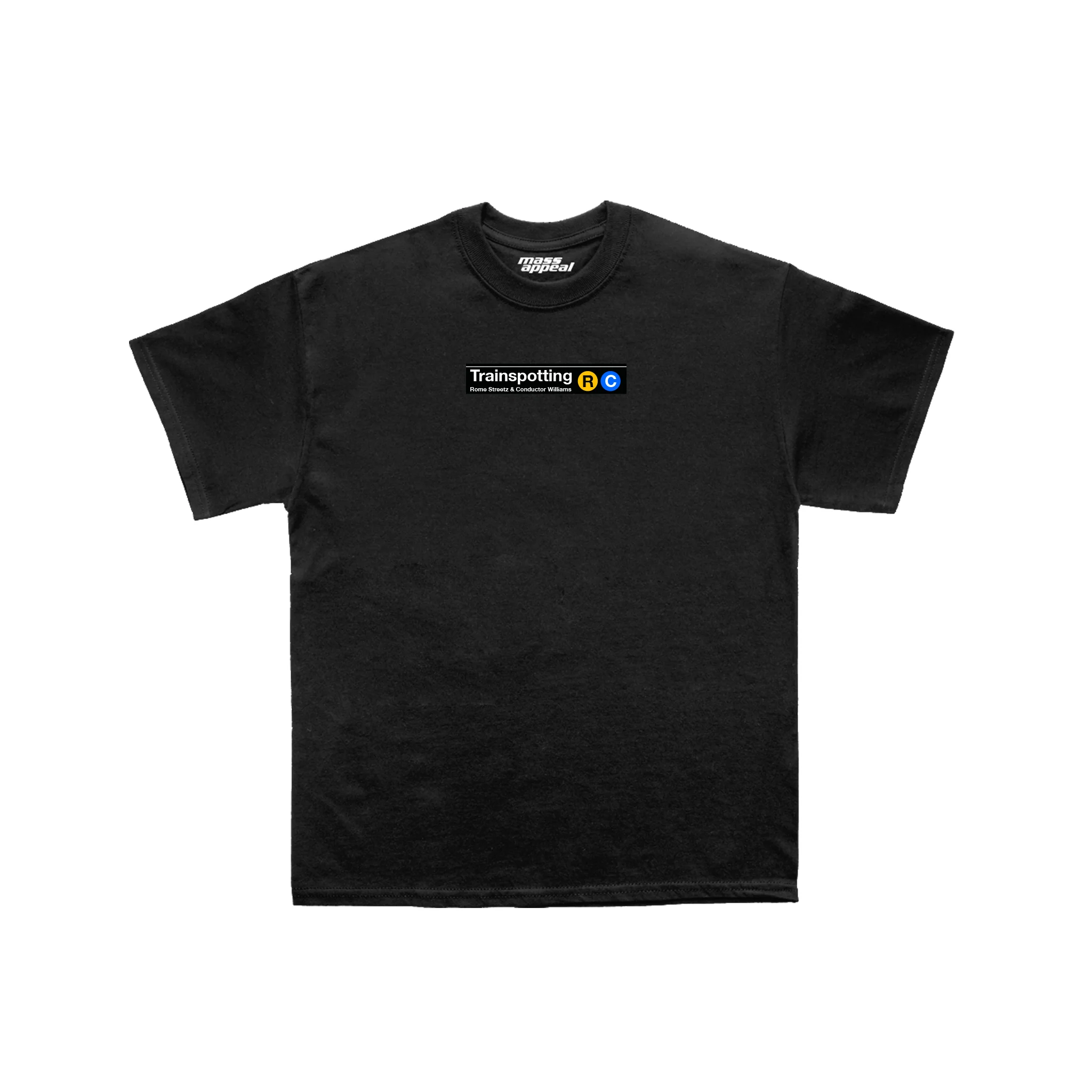 Rome Streetz & Conductor Williams "Trainspotting" White Tee - Image 3