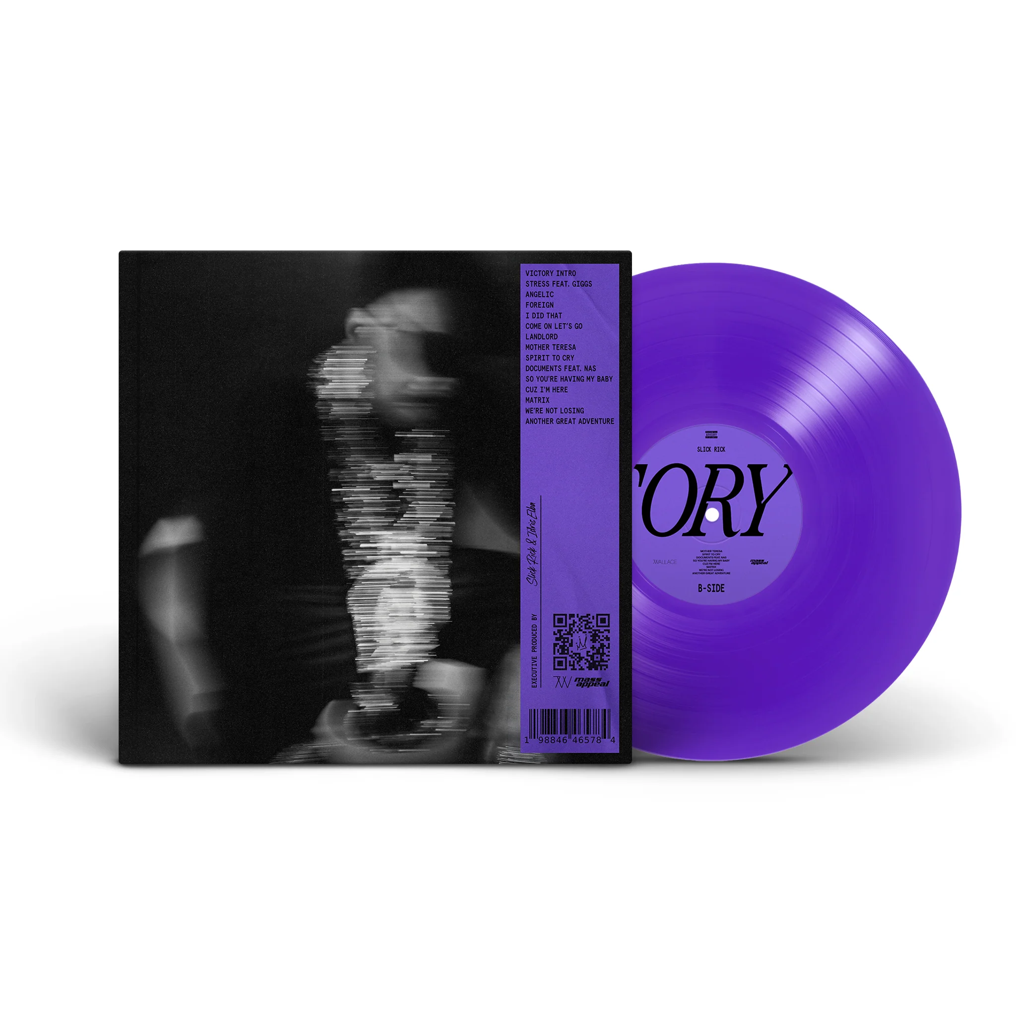 Slick Rick "VICTORY" Vinyl LP - Purple Edition - Image 8