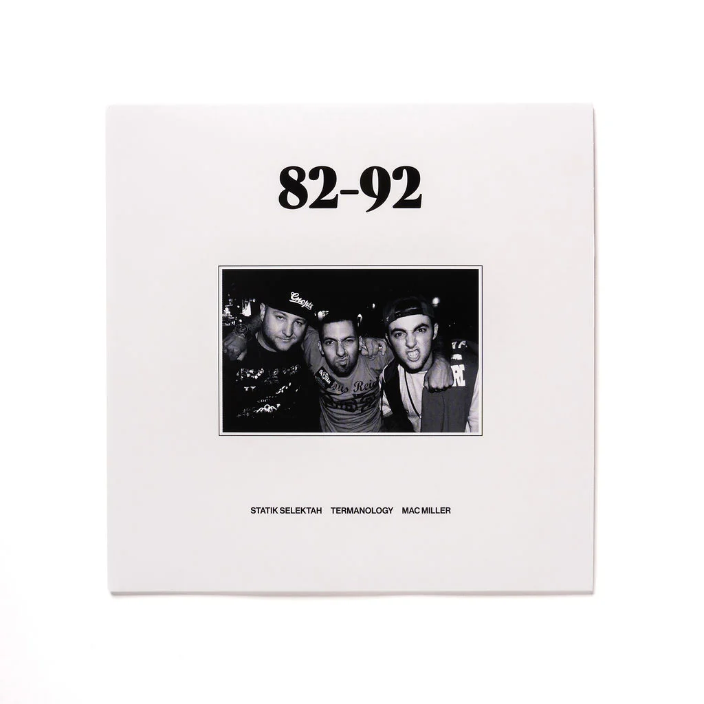 Statik Selektah & Termanology ft. Mac Miller "82 92" (GREEN VERSION) 45 7" Vinyl Single - Image 3