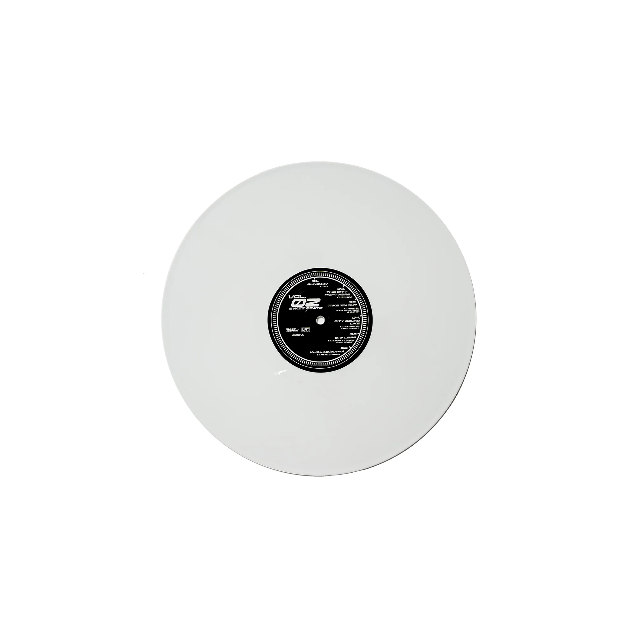 Swizz Beatz “Hip Hop 50 Vol 2" (White Vinyl LP) - Image 3